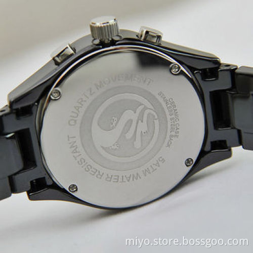 Fashionable Luxurious Design Popular Ceramic Wristwatch, Sport Items, Wholesales, OEM and ODM